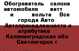 Обогреватель   салона  автомобиля  300 ватт,  12   и   24    вольта. - Все города Авто » Автопринадлежности и атрибутика   . Калининградская обл.,Светлогорск г.